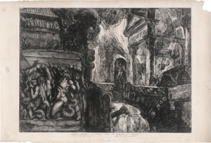 Los 5309 - Piranesi, Francesco - Grand Frontispice du Premier Volume des Antiquites de Pompeia - 0 - thumb