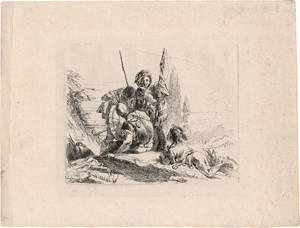 Los 5320 - Tiepolo, Giovanni Battista - Drei Soldaten mit einem Jungen - 0 - thumb