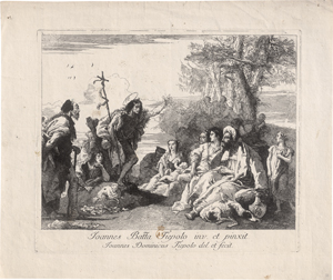 Los 5323 - Tiepolo, Giovanni Domenico - Johannes der Täufer predigend - 0 - thumb