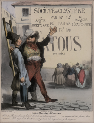 Los 5338 - Daumier, Honoré - Robert Macaire philantrope - 0 - thumb
