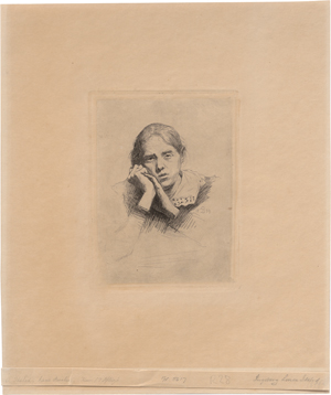 Los 5348 - Ilsted, Peter - Porträt meiner Frau - 0 - thumb