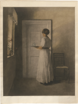 Los 5363 - Ilsted, Peter - Mädchen mit Tablett - 0 - thumb