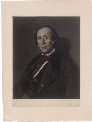 Los 5372 - Ilsted, Peter - Bildnis Hans Christian Andersen - 0 - thumb