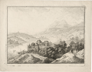 Los 5693 - Schütz, Christian Georg - Rheinlandschaft - 0 - thumb