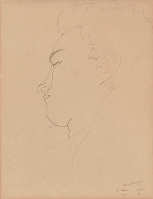 Los 7168 - Cocteau, Jean - Jean Desbordes endormi - 0 - thumb