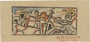 Los 8180 - Teltscher, Georg - Kleines Dorf - 0 - thumb