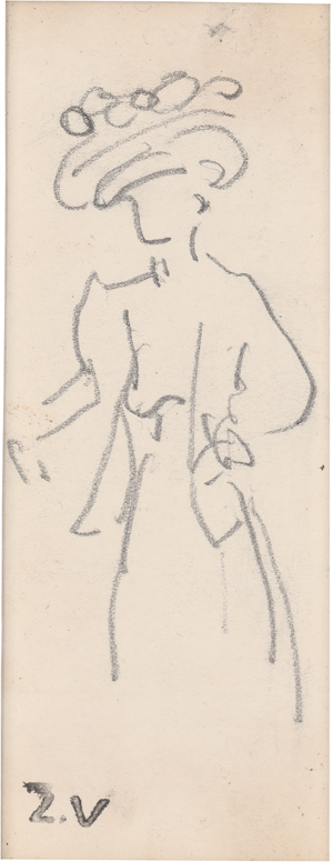 Los 8187 - Valtat, Louis - Femme au chapeau - 0 - thumb