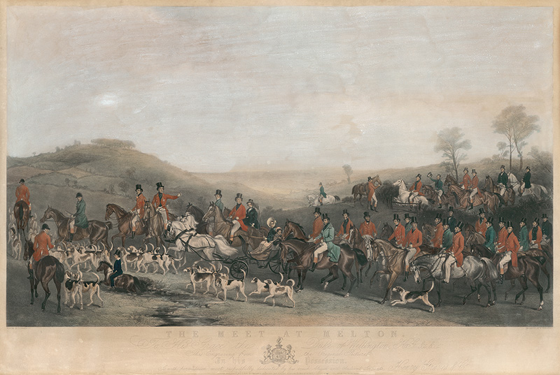 Lot 388, Auction  125, Humphrys, William und Grant, Francis, The Meet at Mealton. London, Graves & Warmsky, 1841