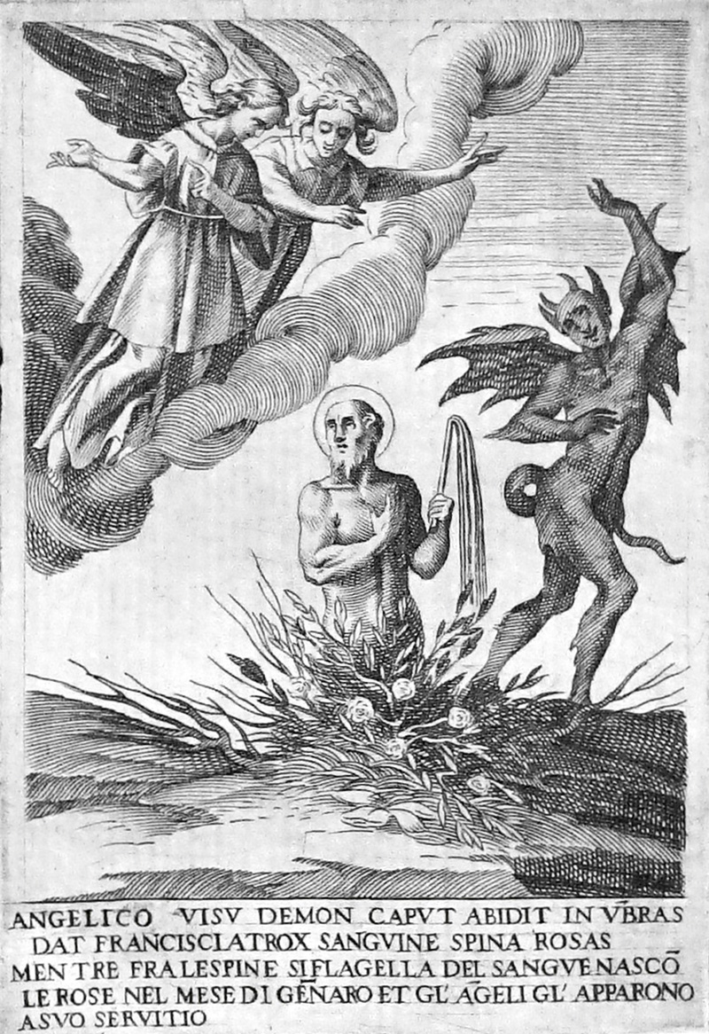 Lot 793, Auction  125, Villamena, Francesco, Francisci historia cum iconibus in aere excusis. Rom, A. de Puttis, 1594. - Mit gestochenem Titel und 51 Kupfertafeln
