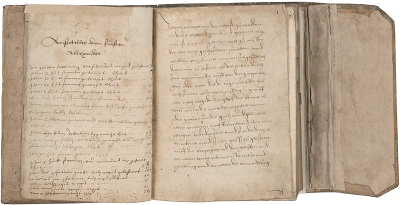 Lot 1038, Auction  125, Rosarium philosophorum, Alchemistische Sammelhandschrift. Deutsche Handschrift auf Papier. 