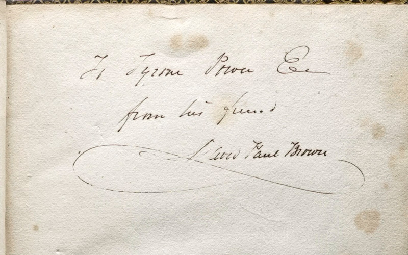 Lot 1517, Auction  125, Brown, David Peter, Sertorius: Or, the Roman Patriot. A Tragedy. Philadelphia 1836. - Mit Verfasserwidmung