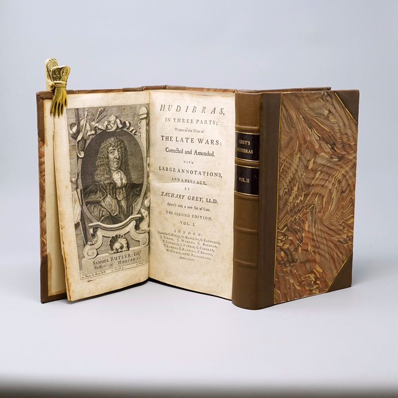 Lot 1520, Auction  125, Butler, Samuel, Hudibras. London, C. Hitch, 1764. - Zweite Auflage