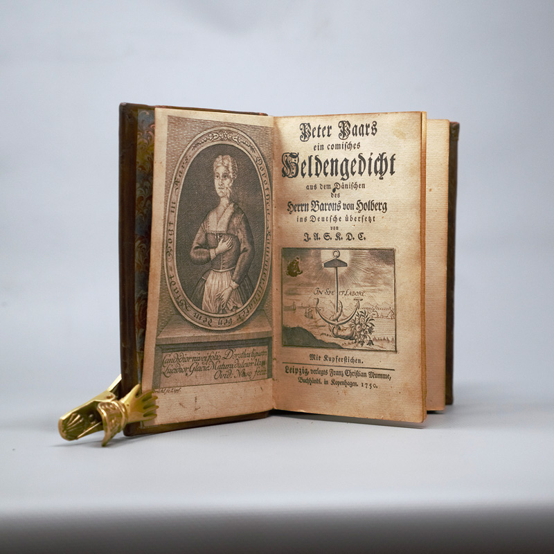 Lot 1619, Auction  125, Holberg, Ludvig, Peter Paars. Leipzig und Kopenhagen, Franz C. Mumme, 1750