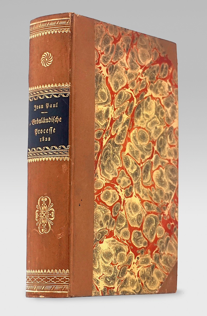 Lot 1627, Auction  125, Jean Paul, Grönländische Processe. Berlin, Voss, 1822. - Zweiter Druck