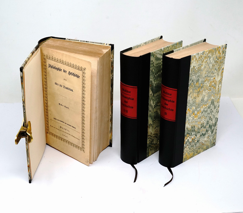 Lot 1796, Auction  125, Molitor, Johann Franz, Philosophie der Geschichte. Münster, Theissing, 1834-1839