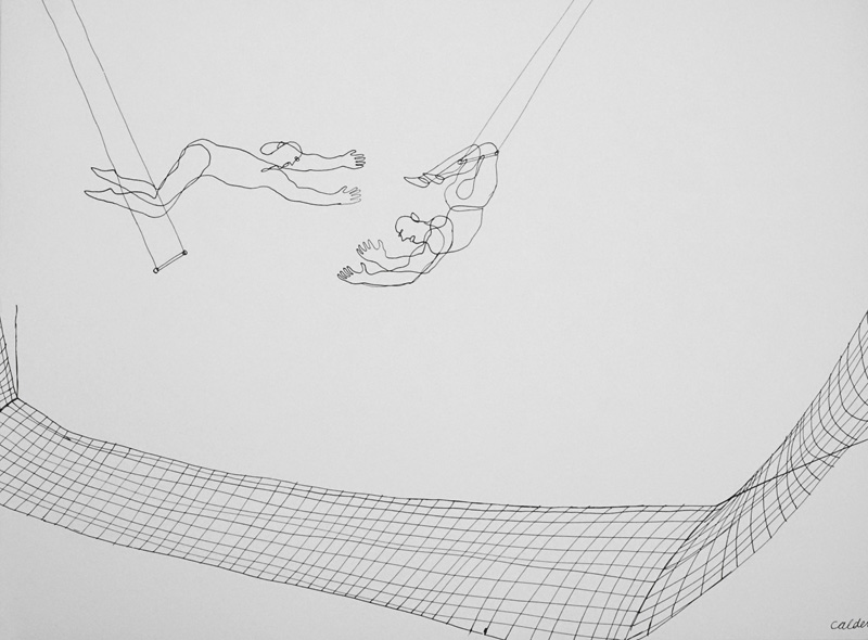 Lot 3054, Auction  125, Calder, Alexander, Calder's Circus. Mit 16 Lithographien. Mallorca, Selbstverlag, um 1964
