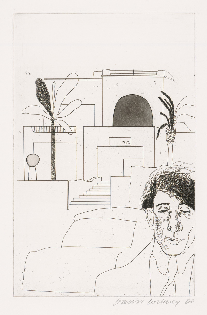 Lot 3151, Auction  125, Cavafy, C. P. und Hockney, David, Fourteen poems. London, Alecto, 1966. - Vom Künstler signierten Exemplaren der Edition A