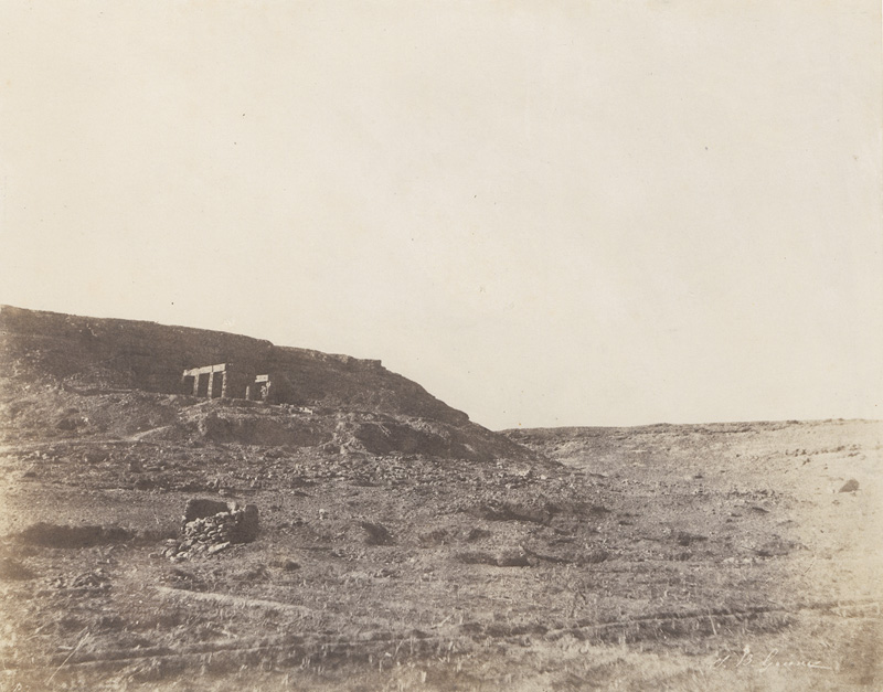 Lot 4046, Auction  125, Greene, John Beasley, Mountain and Temple of Gerf Hussein, Egypt.
