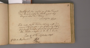 Los 2543 - Stammbuch - des Studenten Wever in Halle (Saale). 1795-1837  - 2 - thumb