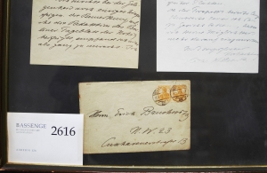 Los 2616 - Kollwitz, Käthe - Brief über den Weber-Zyklus. Dabei eine Radierung. 1917 - 2 - thumb