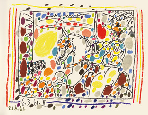 Lot 3339, Auction  126, Sabartés, Jaime und Picasso, Pablo - Illustr., A los toros