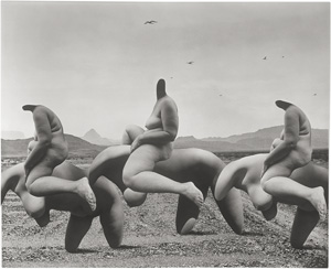 Lot 4120, Auction  126, Dutton, Allen A., Surrealistic collages: The Gobi Caravan; Sibo Lethum; Lustus Espiritus