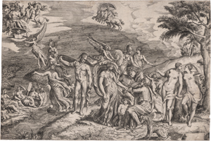 Lot 5030, Auction  126, Bonasone, Giulio, Das Parisurteil