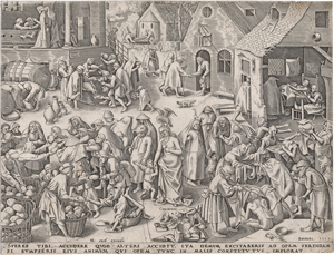 Lot 5038, Auction  126, Bruegel d. Ä., Pieter - nach, Charitas - Caritas