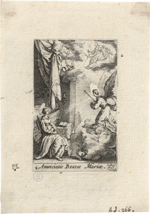 Lot 5050, Auction  126, Callot, Jacques, Vita et Historia Beatae Mariae Virginis Matris Dei