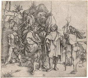 Lot 5083, Auction  126, Dürer, Albrecht, Die sechs Kriegsleute