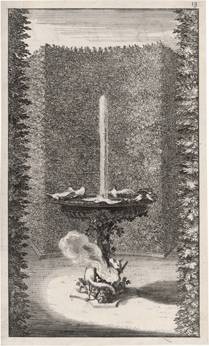 Lot 5157, Auction  126, Leclerc, Sebastien, Plan du Labirinthe de Versailles