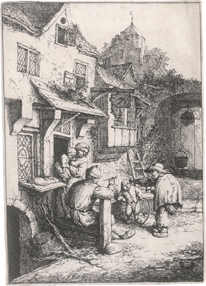 Lot 5184, Auction  126, Ostade, Adriaen van, Der bucklige Geiger