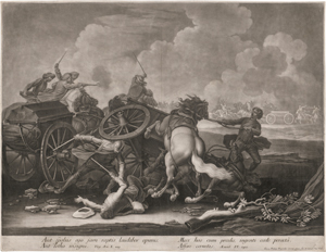 Lot 5328, Auction  126, Rugendas d. Ä., Georg Philipp, Eine Folge mit sechs Schlachtenszenen