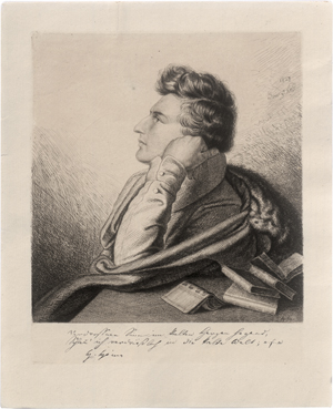 Lot 5364a, Auction  126, Grimm, Ludwig Emil, Bildnis Heinrich Heine