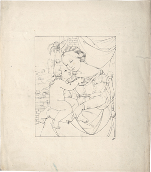 Lot 5368, Auction  126, Ignatius, Otto Friedrich, Madonna mit Kind