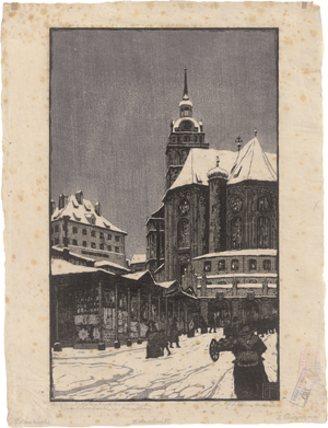 Lot 5467, Auction  126, Thiemann, Carl, Die Peterskirche in München