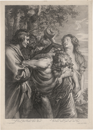 Lot 5505, Auction  126, Bolswert, Schelte Adams, Der Triumph des Silen