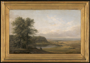 Los 6096 - Carl, Adolph Heinrich Wilhelm - UM 1880. Landschaft mit Blick auf die Insel Moen (Møn) - 1 - thumb