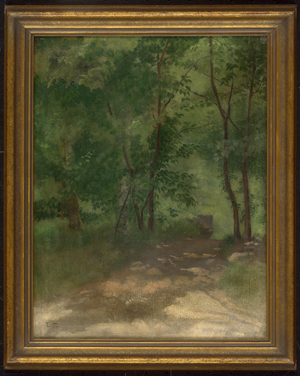 Los 6200 - Trübner, Wilhelm - Lichtung im Wald - 1 - thumb