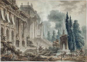 Los 6579 - Pernet, Jacques-Henry-Alexandre - Zwei Ruinencappriccios - 2 - thumb