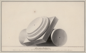 Lot 6703, Auction  126, Hirschgartner, Heinrich, Architekturfragmente: Dorisches Schaftgesims