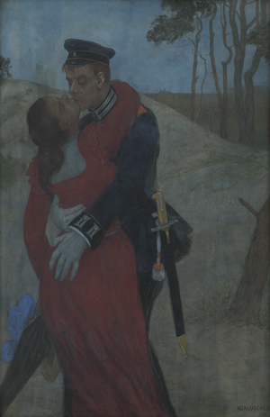 Lot 7010, Auction  126, Baluschek, Hans, Kuss