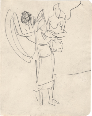 Lot 7053, Auction  126, Kirchner, Ernst Ludwig, Fakir mit Schlange