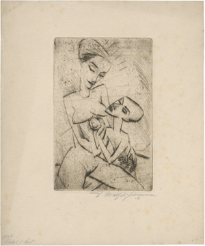 Lot 7077, Auction  126, Maetzel-Johannsen, Dorothea, Mutter und Kind