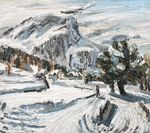 Lot 7273, Auction  126, Lehmpfuhl, Christopher, Wintersonne (Engadin)