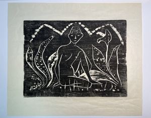 Los 8202 - Mueller, Otto - Knabe zwischen Blattpflanzen/Mädchen zwischen Blattpflanzen - 1 - thumb