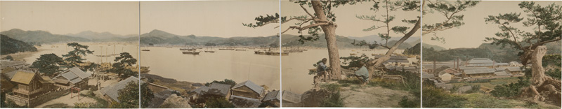 Lot 4057, Auction  126, Japan, Panorama of Nagasaki
