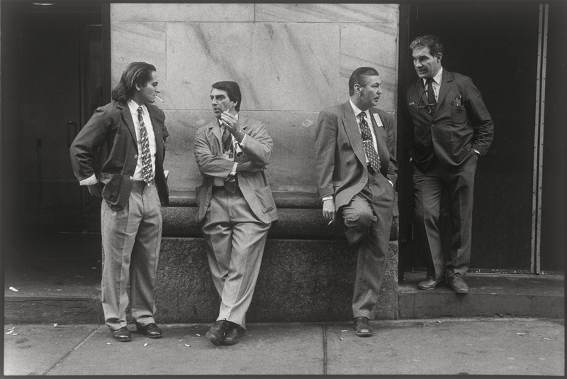 Lot 4189, Auction  126, Mondhe, Papu Pramod, Wall Street Brokers Wearing Armani Suits