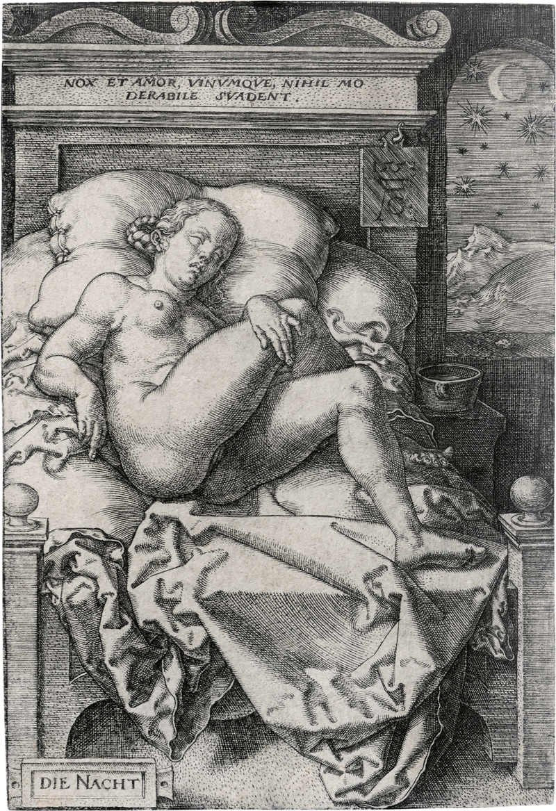 Lot 5002, Auction  126, Aldegrever, Heinrich, Die Nacht