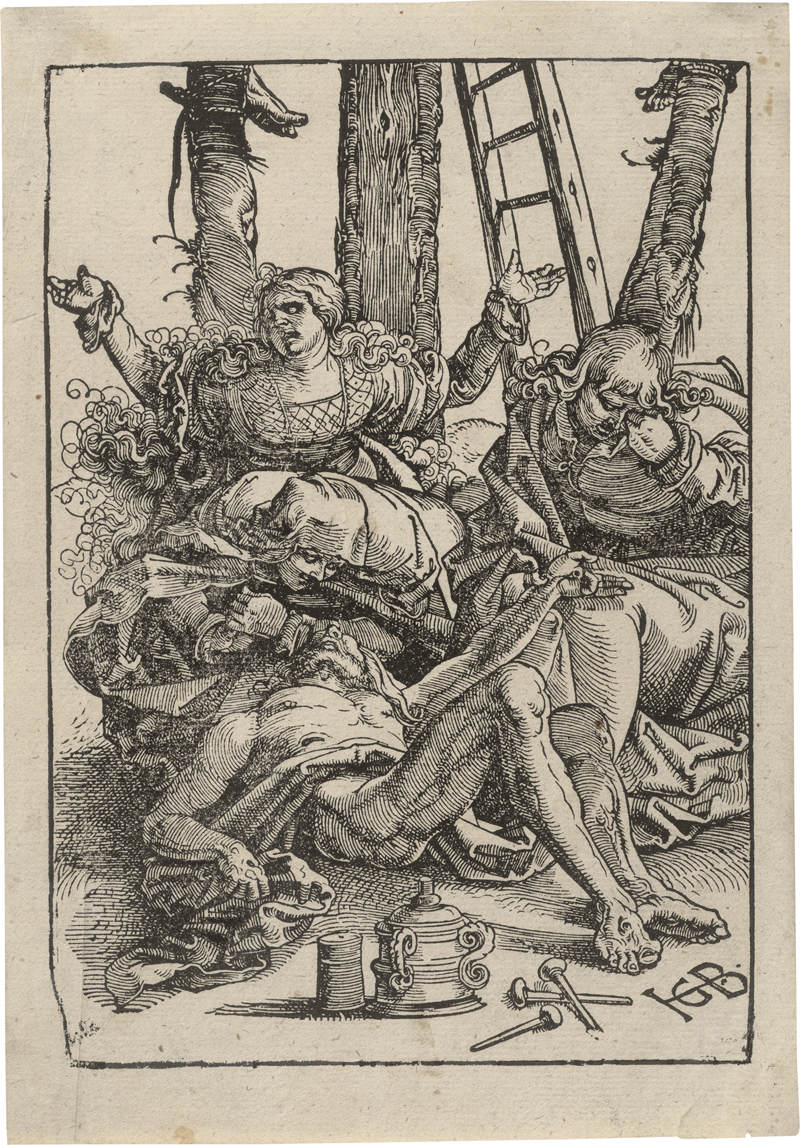 Lot 5011, Auction  126, Baldung, Hans, Die Beweinung Christi
